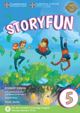 Storyfun for Starters, Movers and Flyers (Second Edition) - Level 5 - Student's Book with online activities and Home Fun Booklet