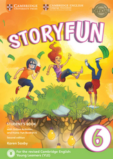 Storyfun for Starters, Movers and Flyers (Second Edition) - Level 6 - Student's Book with online activities and Home Fun Booklet