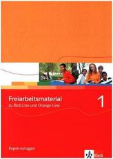 Freiarbeitsmaterial zu Red Line und Orange Line, m. CD-ROM. Bd.1