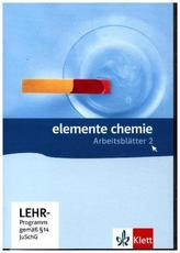 Elemente Chemie Arbeitsblätter, Kopiervorlagen auf CD-ROM. Tl.2