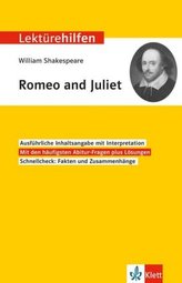 Lektürehilfen William Shakespeare Romeo and Juliet