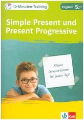10-Minuten-Training Simple Present und Present Progressive