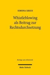 Whistleblowing als Beitrag zur Rechtsdurchsetzung