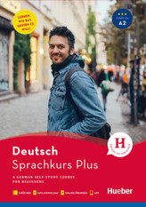 Hueber Sprachkurs Plus Deutsch A1/A2, Englische Ausgabe, 2 Bde.