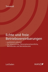Echte und freie Betriebsvereinbarungen (f. Österreich)