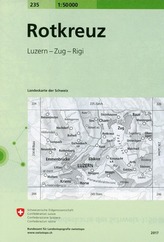 Landeskarte der Schweiz Rotkreuz