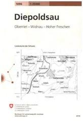 Landeskarte der Schweiz Diepoldsau
