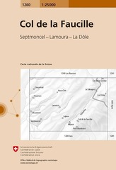 Landeskarte der Schweiz Col de la Faucille