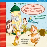 Die supergeheime Pfötchen-Gäng - Die rätselhafte Flüsterpost, 1 Audio-CD