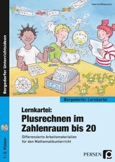 Lernkartei: Plusrechnen im Zahlenraum bis 20, m. CD-ROM