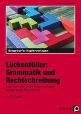 Lückenfüller: Grammatik und Rechtschreibung