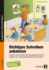 Richtiges Schreiben anbahnen