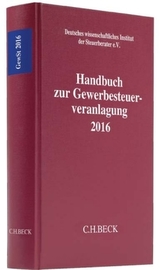 Handbuch zur Gewerbesteuerveranlagung (GewSt) 2016