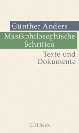 Musikphilosophische Schriften