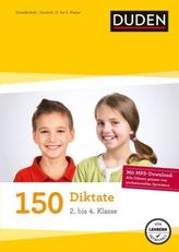 Duden 150 Diktate 2. bis 4. Klasse