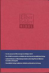 Elberfelder Bibel - Standardausgabe, ital. Kunstleder rot