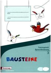 3. Schuljahr, Trainingsheft Sprachförderung