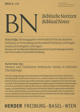 Themen und Tradition hethitischer Kultur in biblischer Überlieferung