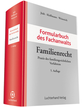 Formularbuch des Fachanwalts - Familienrecht