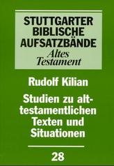 Studien zu alttestamentlichen Texten und Situationen