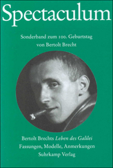 Spectaculum 65, Sonderband zum 100. Geburtstag von Bertolt Brecht