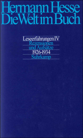 Rezensionen und Aufsätze aus den Jahren 1926-1934