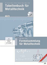 Tabellenbuch für Metalltechnik. Formelsammlung für Metalltechnik, 2 Bde.