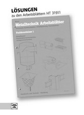 Lösungen Metalltechnik Arbeitsblätter
