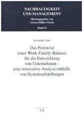 Das Potenzial einer Work-Family-Balance für die Entwicklung von Unternehmen - eine innovative Analyse mithilfe von Systemaufstel