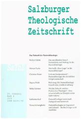 Salzburger Theologische Zeitschrift. 20. Jahrgang, 1. Heft 2016