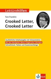 Lektürehilfen Tom Franklin Crooked Letter, Crooked Letter