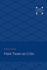  Mark Twain as Critic