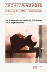 ARCHIVMAGAZIN. Beiträge aus dem Rudolf Steiner Archiv. Bd.2