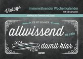 Es ist schwer allwissend zu sein, aber ich komm damit klar