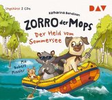 Zorro, der Mops - Der Held vom Sommersee, 2 Audio-CDs