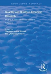  Quantity and Quality in Economic Research