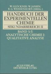 Analytische Chemie. Tl.1