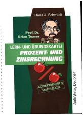 Kopiervorlagen Mathematik / Prof. Dr. Brian Teaser Prozent- und Zinsrechnung