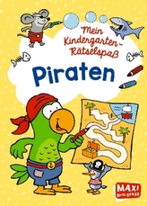 Mein Kindergarten-Rätselspaß - Piraten