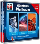 Was ist was Hörspielbox: Abenteuer Weltraum, 3 Audio-CDs