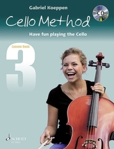 Cello Method, Lesson Book, w. Audio-CD. Book.3