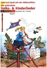 Die schönsten Volks- & Kinderlieder, 1-2 Alt-Blockflöten