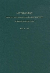 Mitteilungen des Deutschen Archäologischen Instituts, Athenische Abteilung. 2010