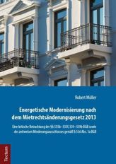 Energetische Modernisierung nach dem Mietrechtsänderungsgesetz 2013