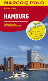 MARCO POLO City Map Hamburg 1:16.000. Hambourg