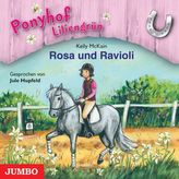 Ponyhof Liliengrün - Rosa und Ravioli, 1 Audio-CD