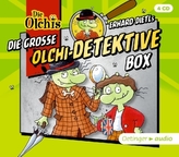 Die große Olchi-Detektive-Box, 4 Audio-CDs
