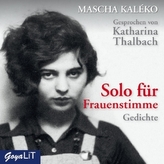 Solo für Frauenstimme, 1 Audio-CD
