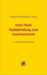 InsO-Texte - Textsammlung zum Insolvenzrecht