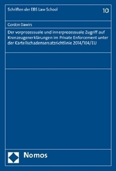 Der vorprozessuale und innerprozessuale Zugriff auf Kronzeugenerklärungen im Private Enforcement unter der Kartellschadensersatz